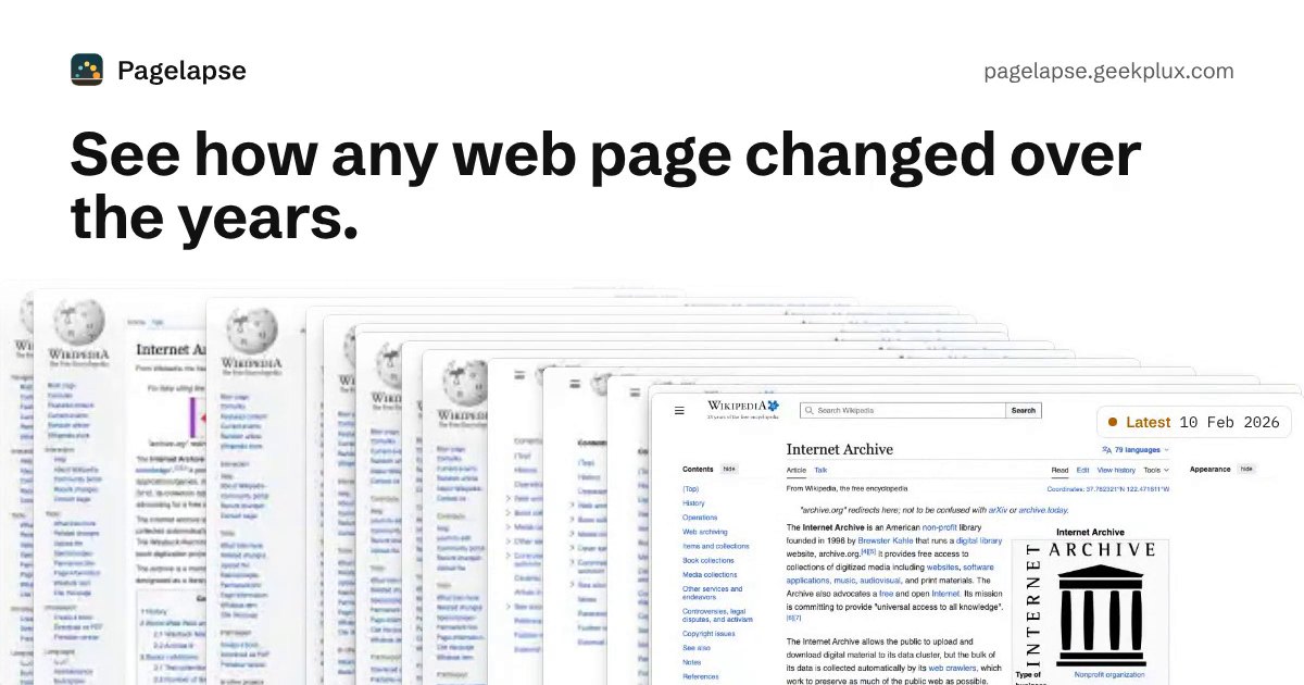 pagelapse.geekplux.com image